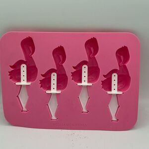 Williams Sonoma Pink Flamingo Ice Pop Mold